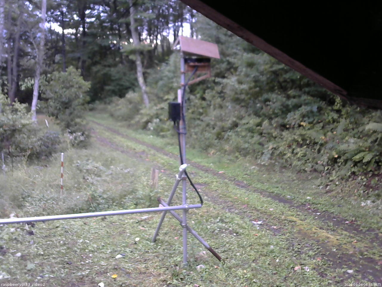 長野県菅平高原 ゆたか山荘 南側 2026/09/24 06:45