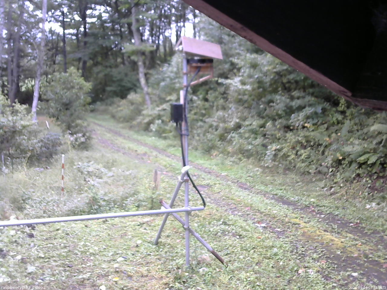 長野県菅平高原 ゆたか山荘 南側 2026/09/24 07:45