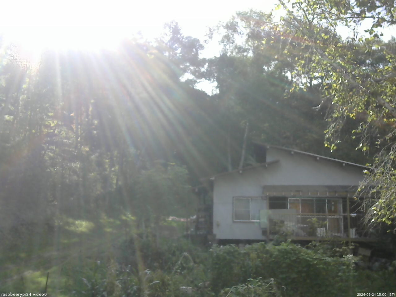 長野県菅平高原 ゆたか山荘 西側(坂上) 2026/09/24 15:00