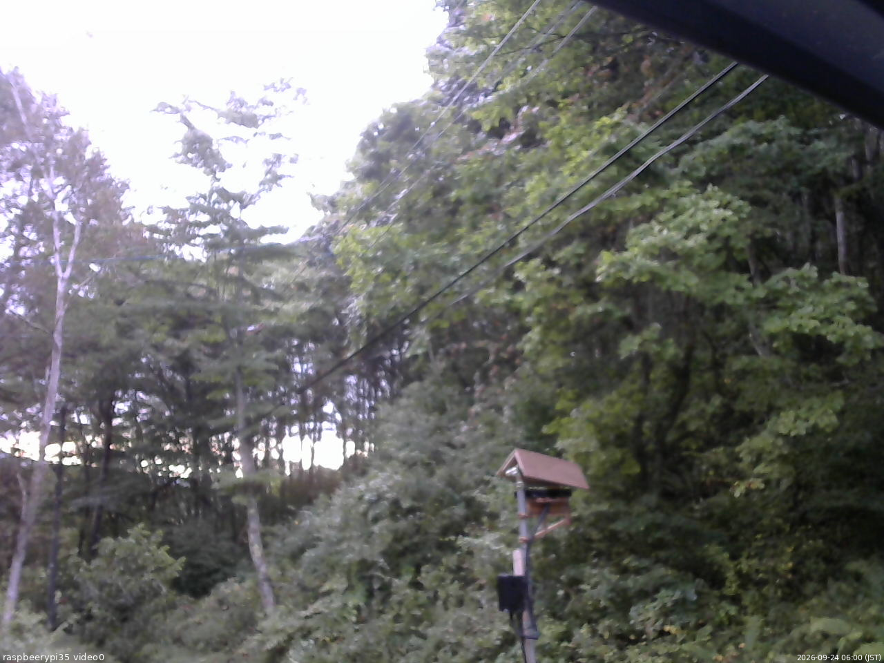 長野県菅平高原 ゆたか山荘 温度計 2026/09/24 06:00