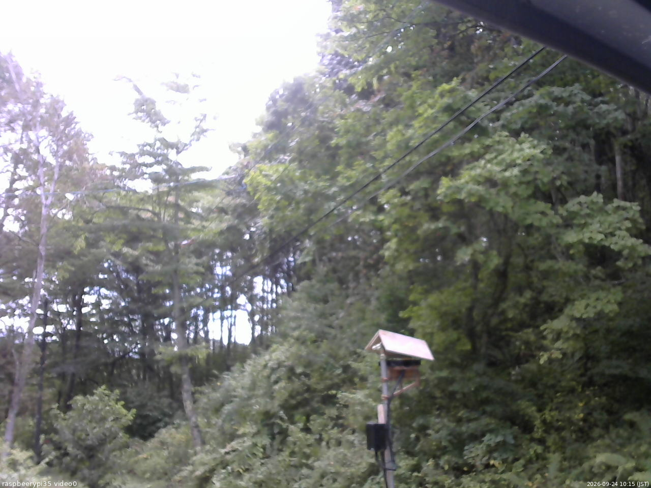 長野県菅平高原 ゆたか山荘 温度計 2026/09/24 10:15