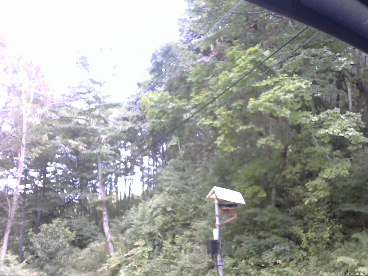 長野県菅平高原 ゆたか山荘 温度計 2026/09/24 11:30