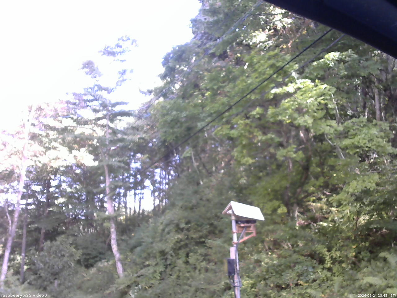 長野県菅平高原 ゆたか山荘 温度計 2026/09/24 13:45