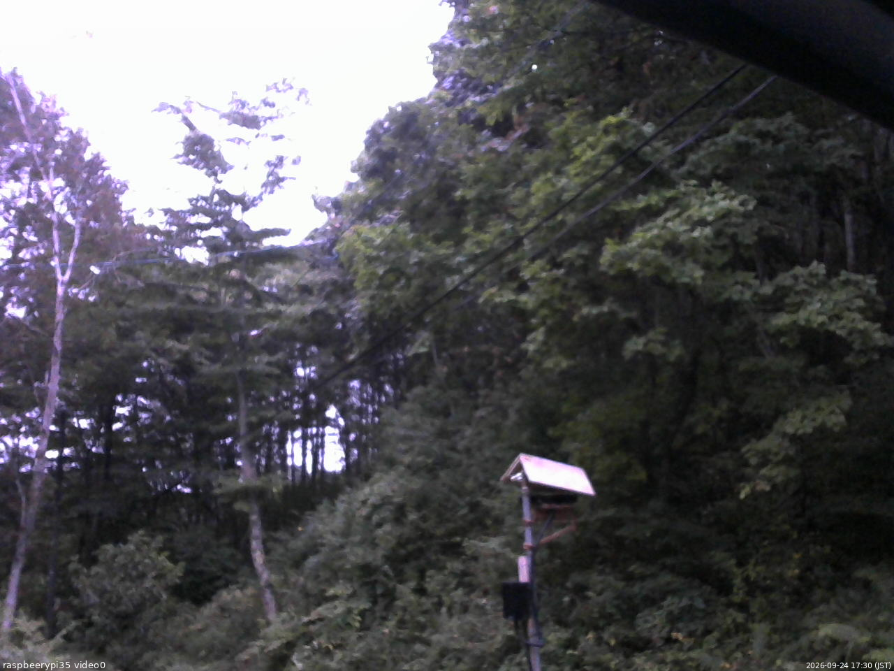 長野県菅平高原 ゆたか山荘 温度計 2026/09/24 17:30