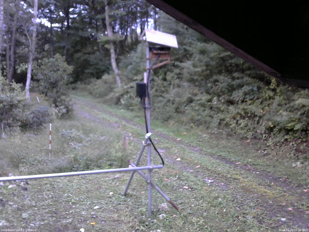 長野県菅平高原 ゆたか山荘 南側 2026/09/25 05:45