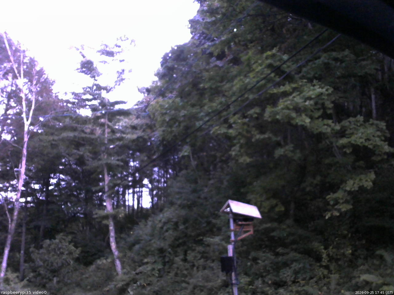 長野県菅平高原 ゆたか山荘 温度計 2026/09/25 17:45
