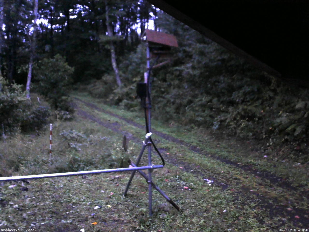 長野県菅平高原 ゆたか山荘 南側 2026/09/26 05:45