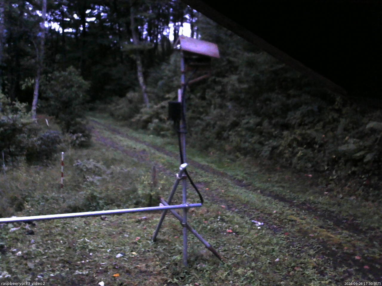 長野県菅平高原 ゆたか山荘 南側 2026/09/26 17:30