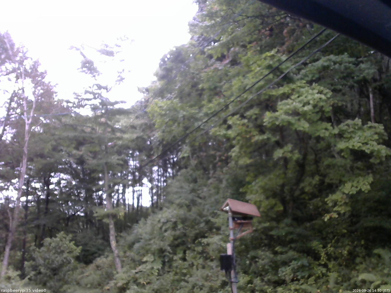 長野県菅平高原 ゆたか山荘 温度計 2026/09/26 14:30