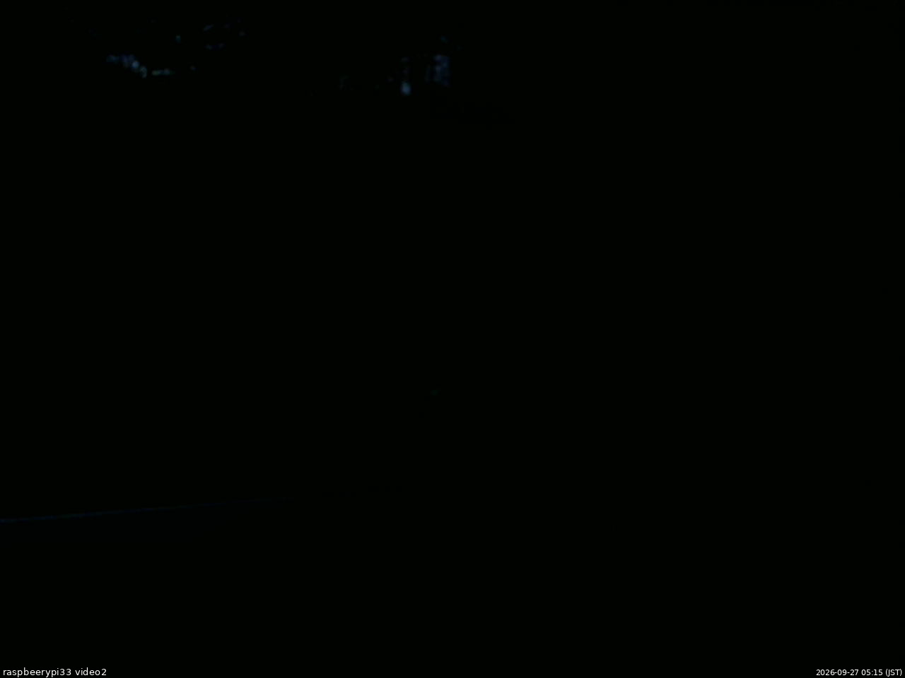 長野県菅平高原 ゆたか山荘 南側 2026/09/27 05:15