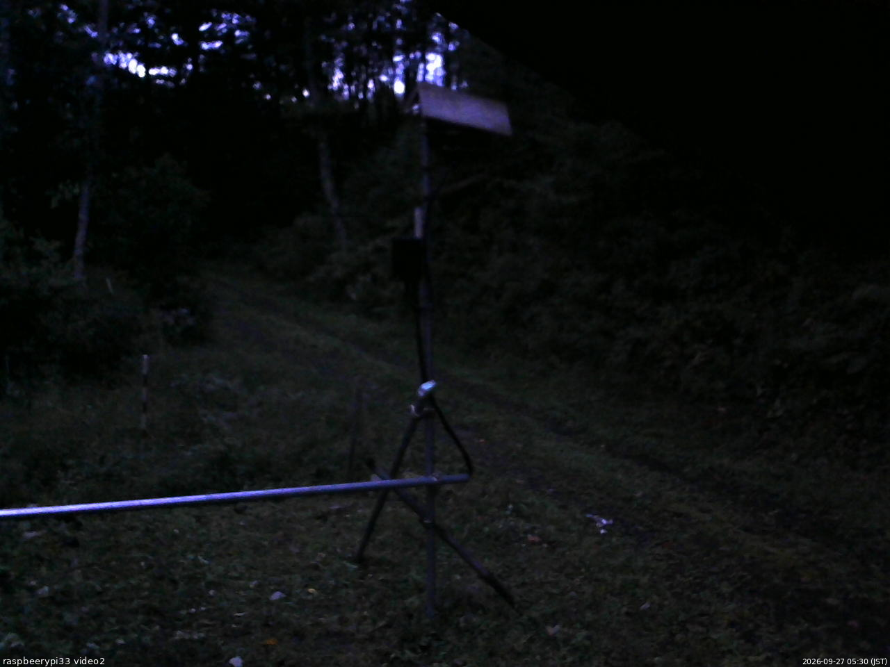 長野県菅平高原 ゆたか山荘 南側 2026/09/27 05:30