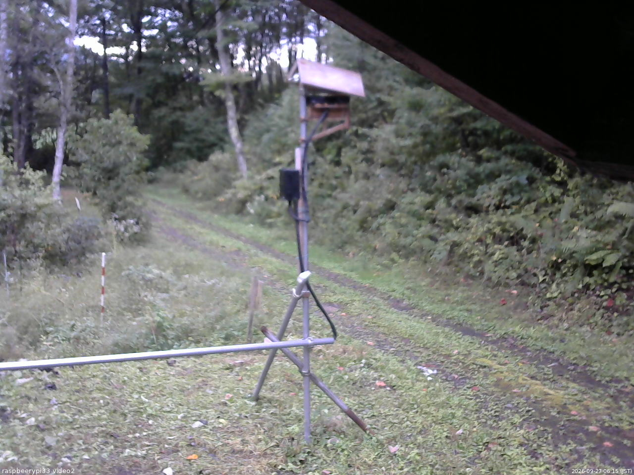 長野県菅平高原 ゆたか山荘 南側 2026/09/27 06:15