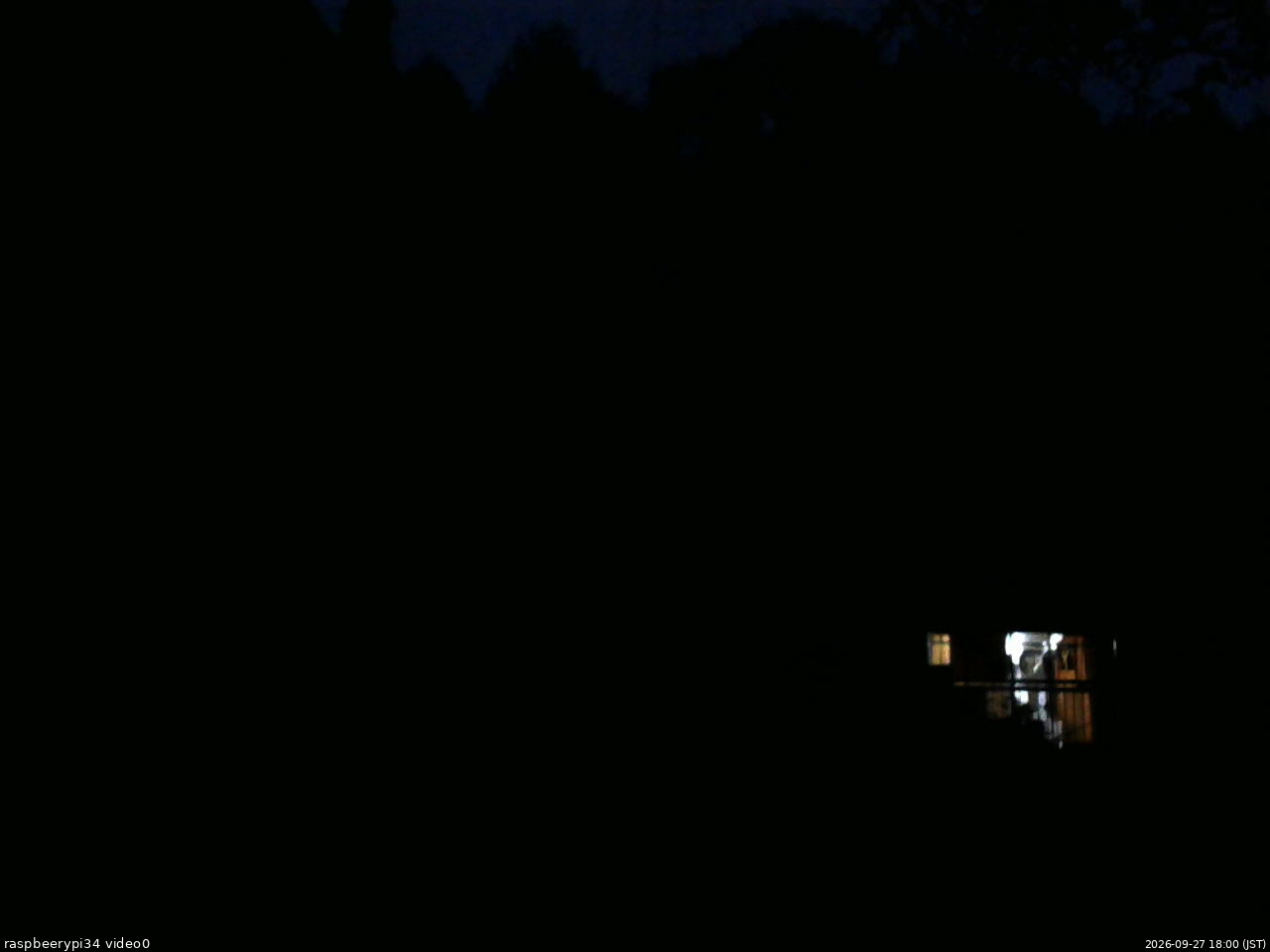 長野県菅平高原 ゆたか山荘 西側(坂上) 2026/09/27 18:00
