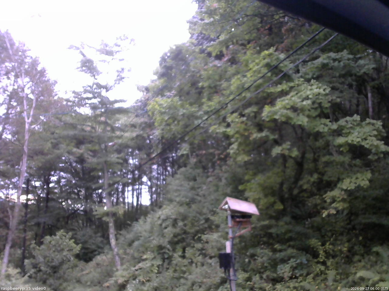 長野県菅平高原 ゆたか山荘 温度計 2026/09/27 06:00