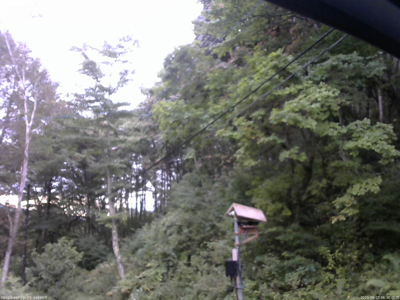 長野県菅平高原 ゆたか山荘 温度計 2026/09/27 06:30