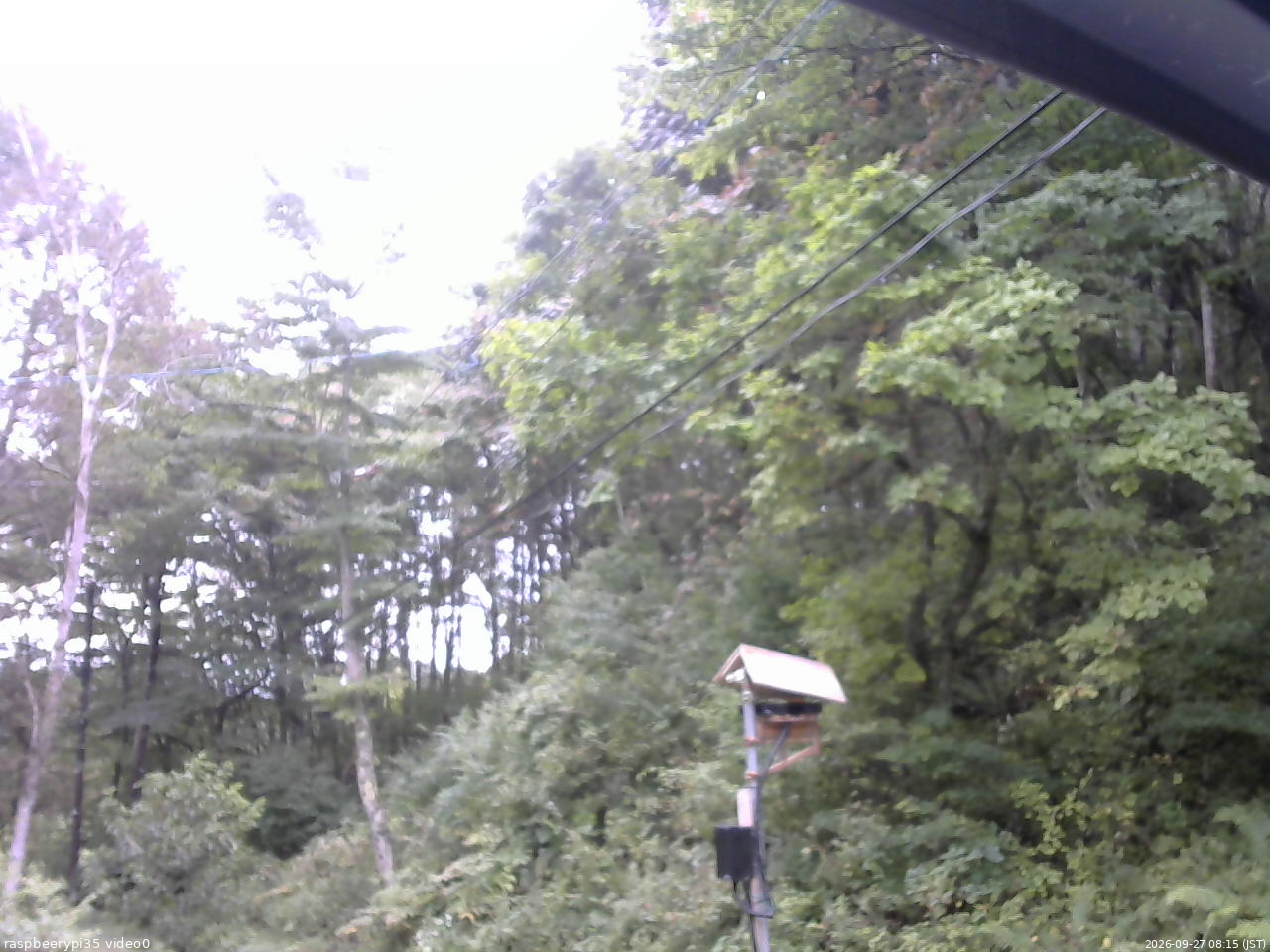 長野県菅平高原 ゆたか山荘 温度計 2026/09/27 08:15