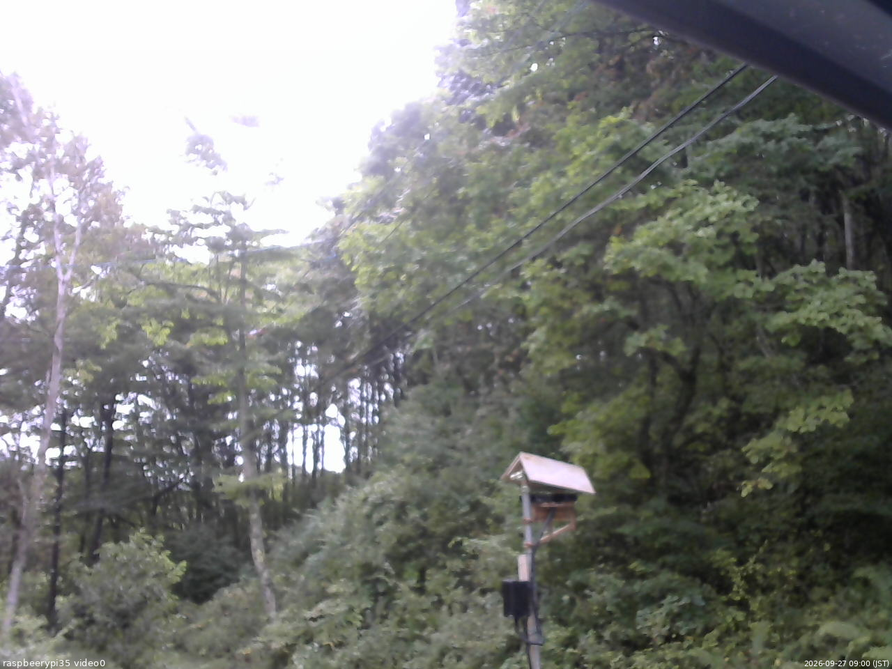 長野県菅平高原 ゆたか山荘 温度計 2026/09/27 09:00