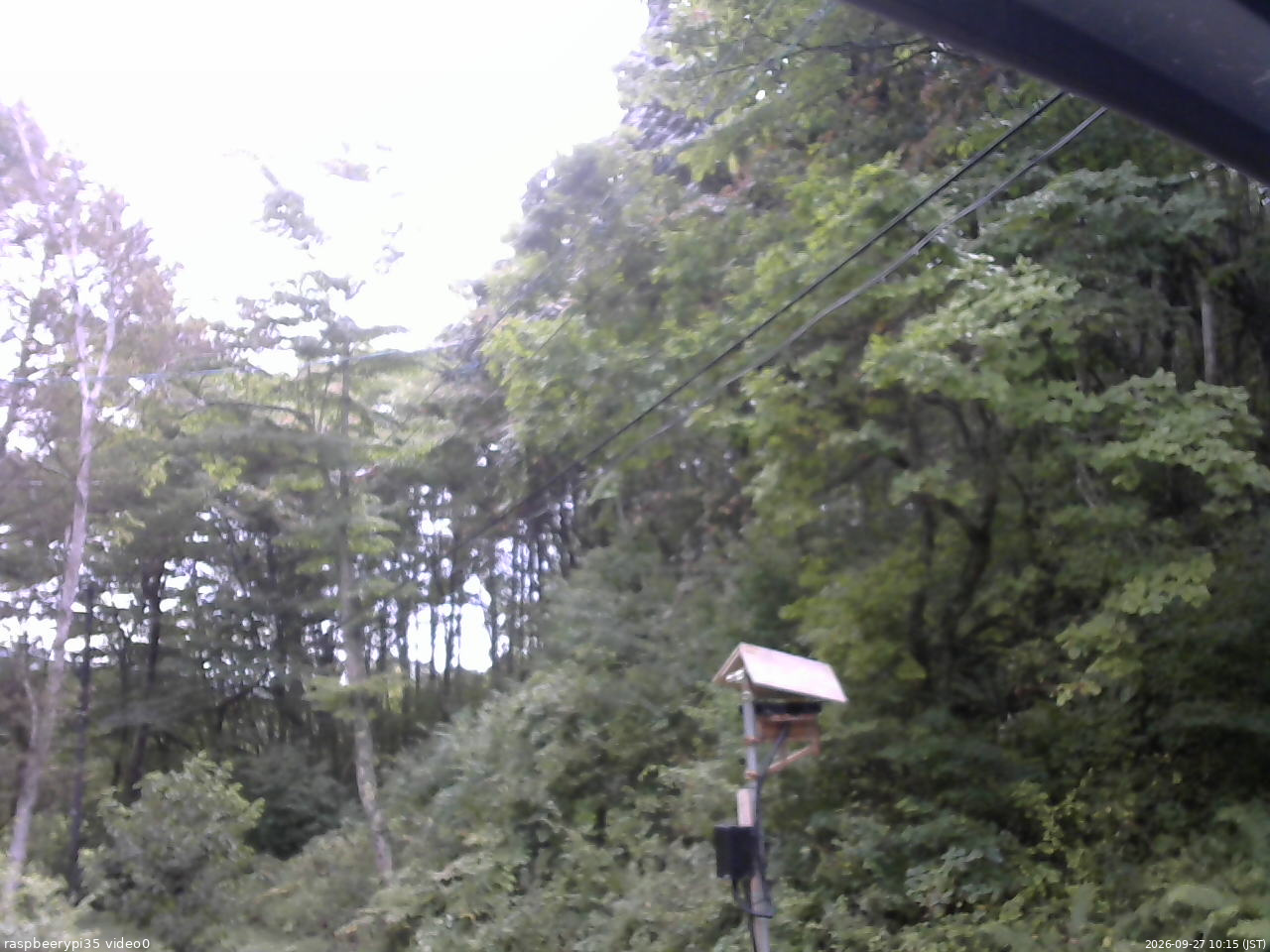 長野県菅平高原 ゆたか山荘 温度計 2026/09/27 10:15