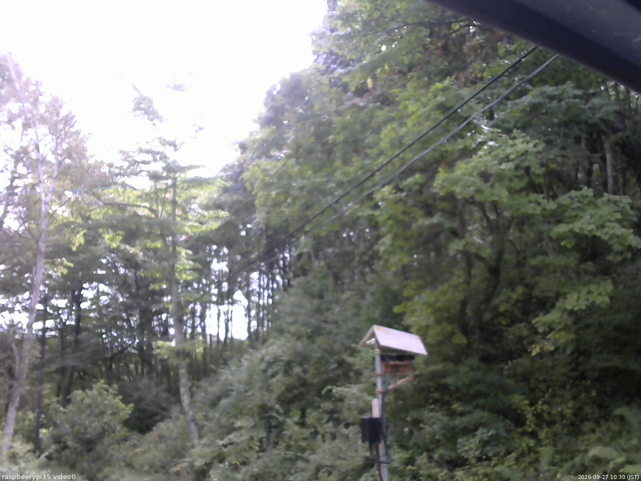 長野県菅平高原 ゆたか山荘 温度計 2026/09/27 10:30