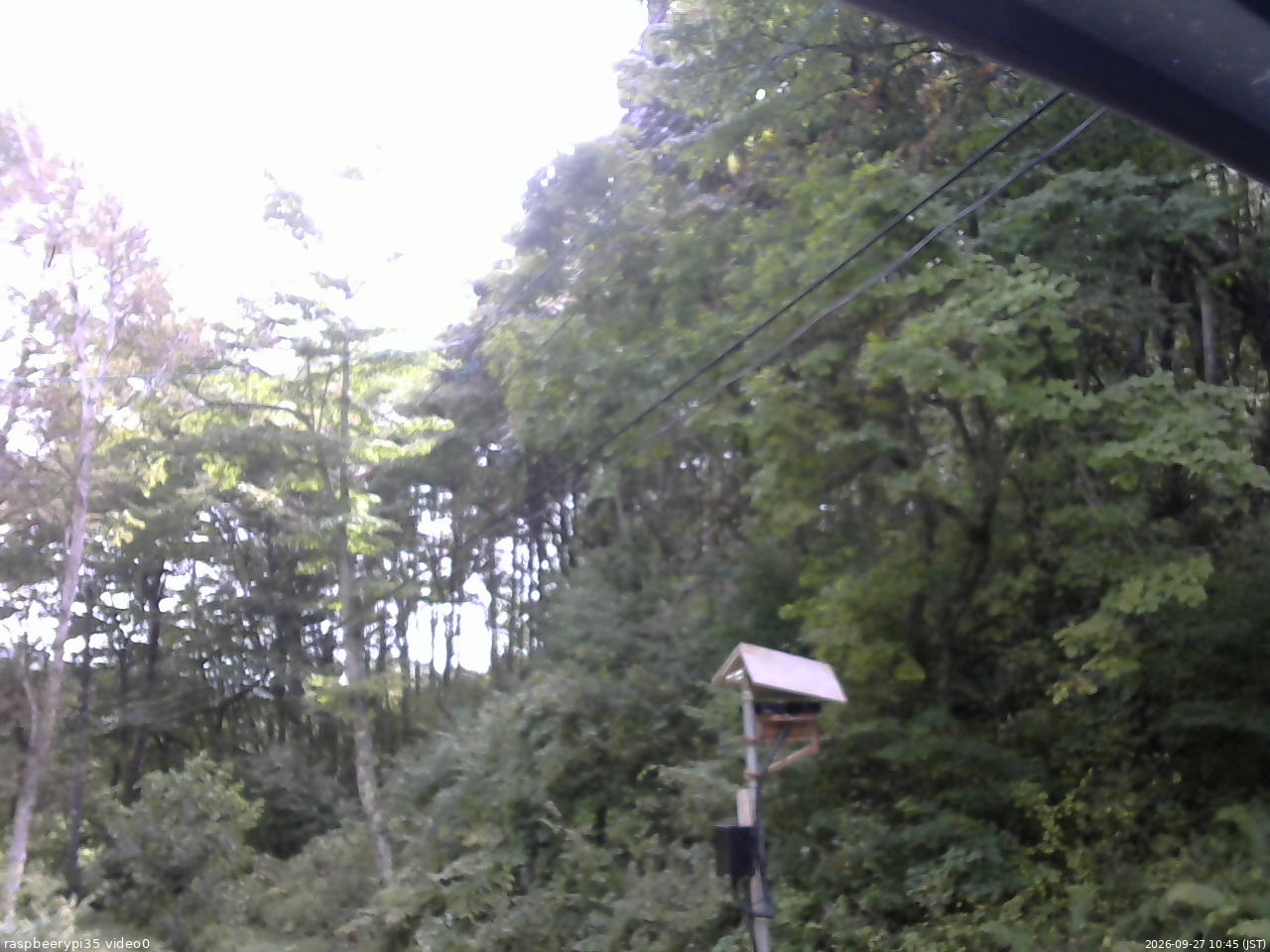 長野県菅平高原 ゆたか山荘 温度計 2026/09/27 10:45