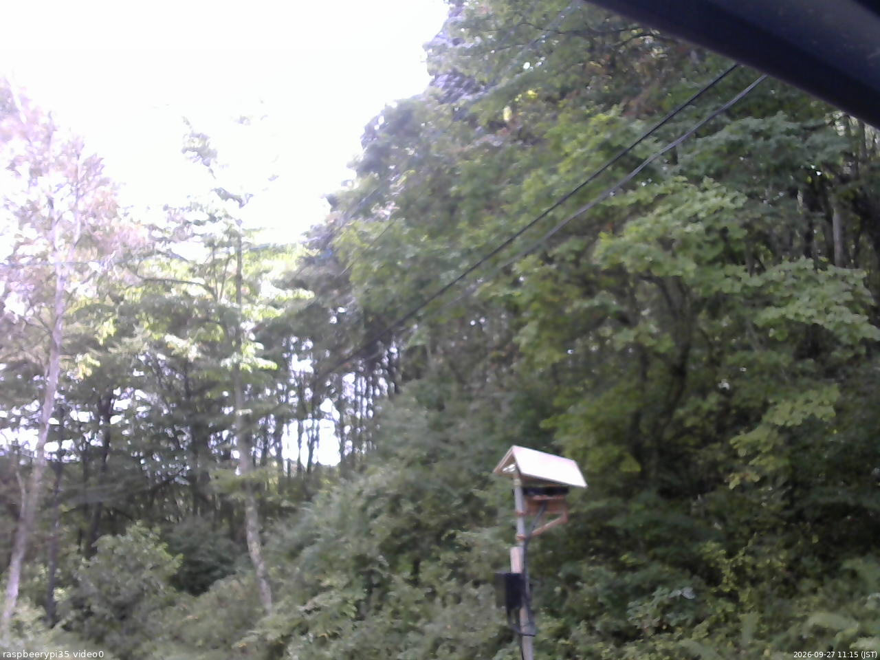 長野県菅平高原 ゆたか山荘 温度計 2026/09/27 11:15