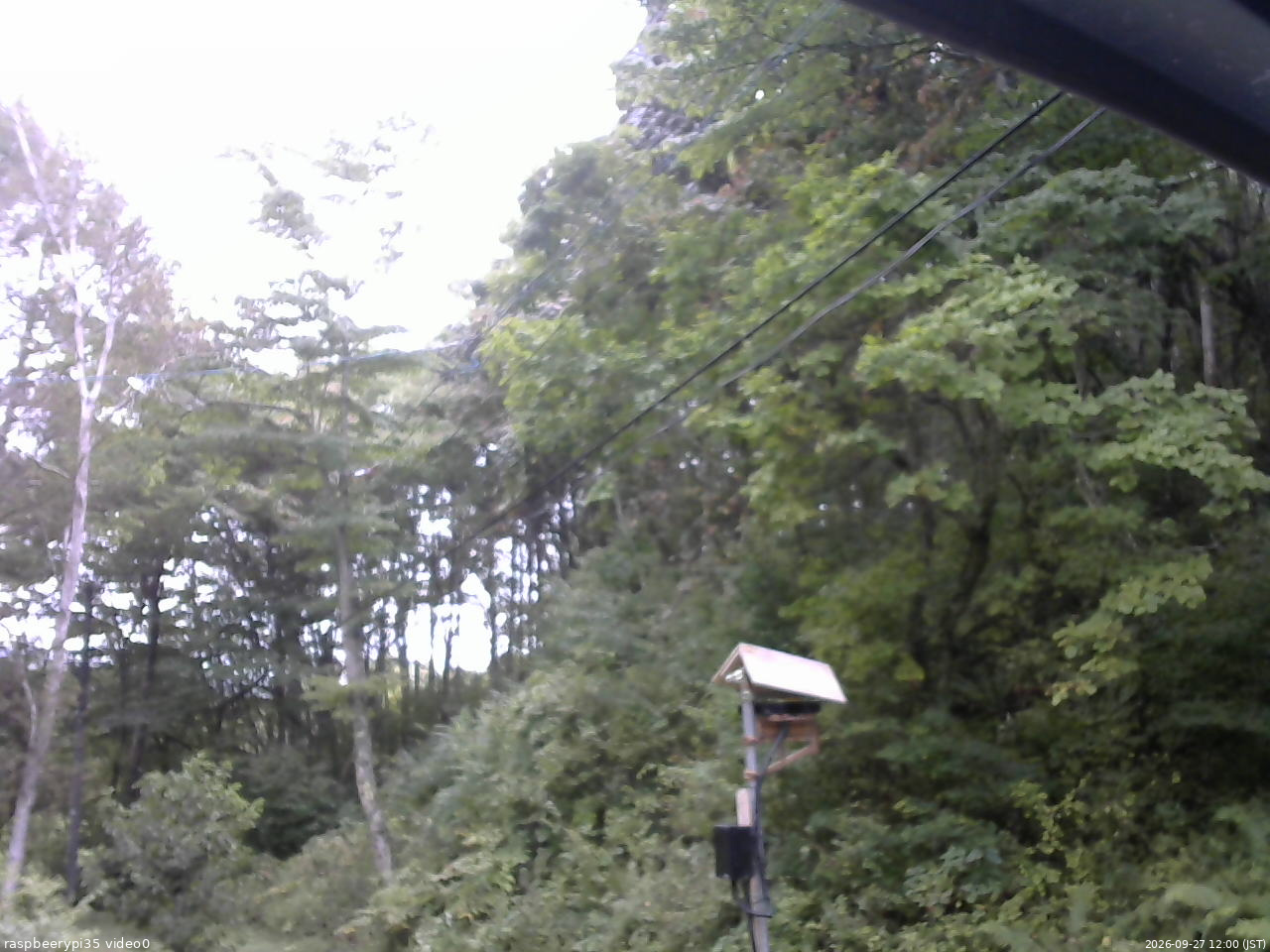 長野県菅平高原 ゆたか山荘 温度計 2026/09/27 12:00