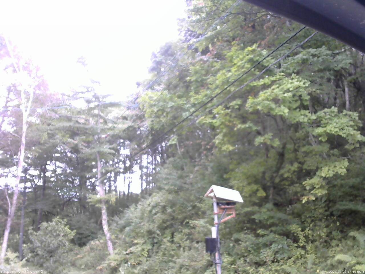 長野県菅平高原 ゆたか山荘 温度計 2026/09/27 12:45