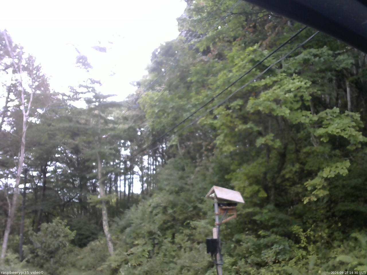 長野県菅平高原 ゆたか山荘 温度計 2026/09/27 14:30