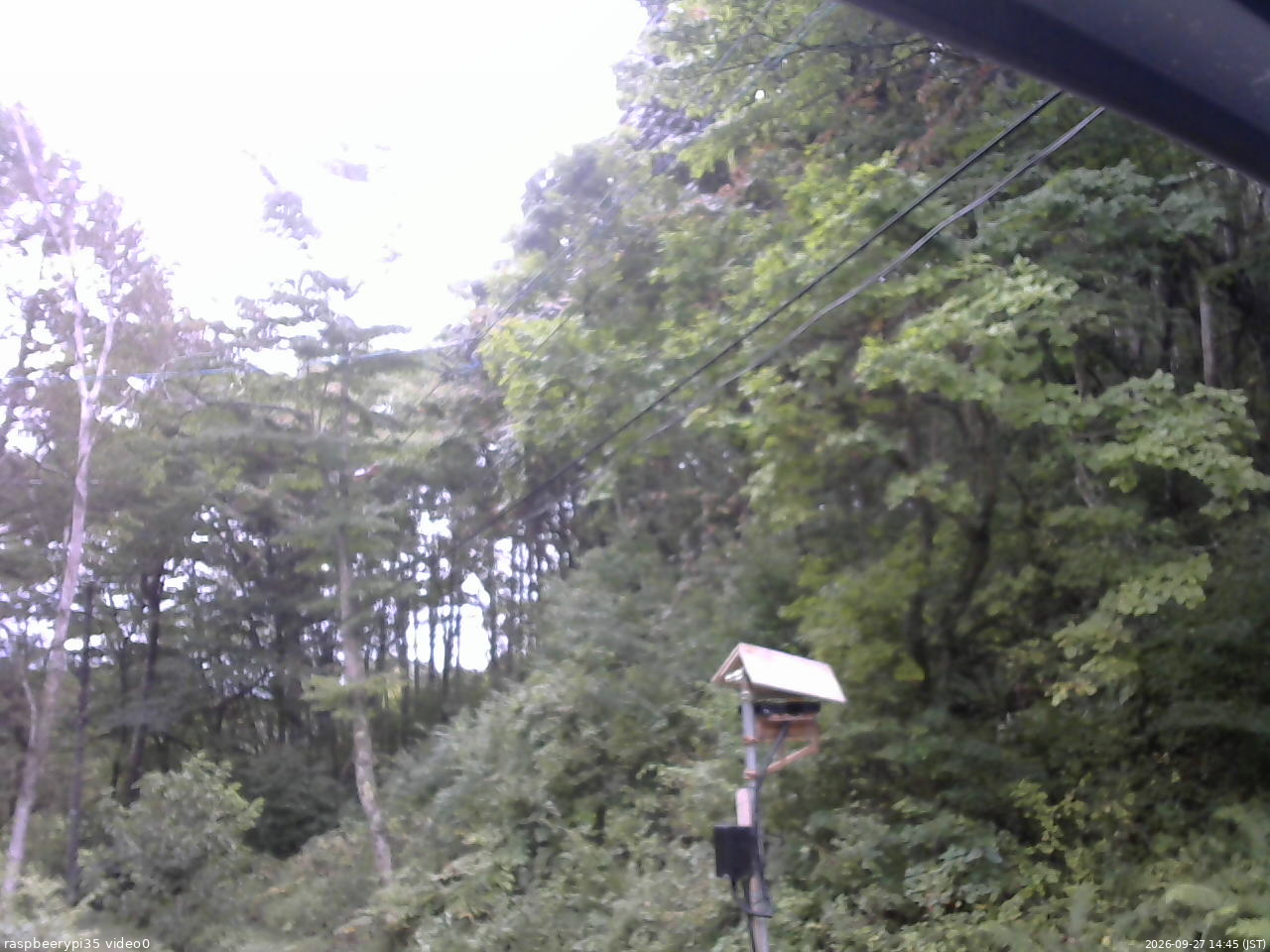 長野県菅平高原 ゆたか山荘 温度計 2026/09/27 14:45