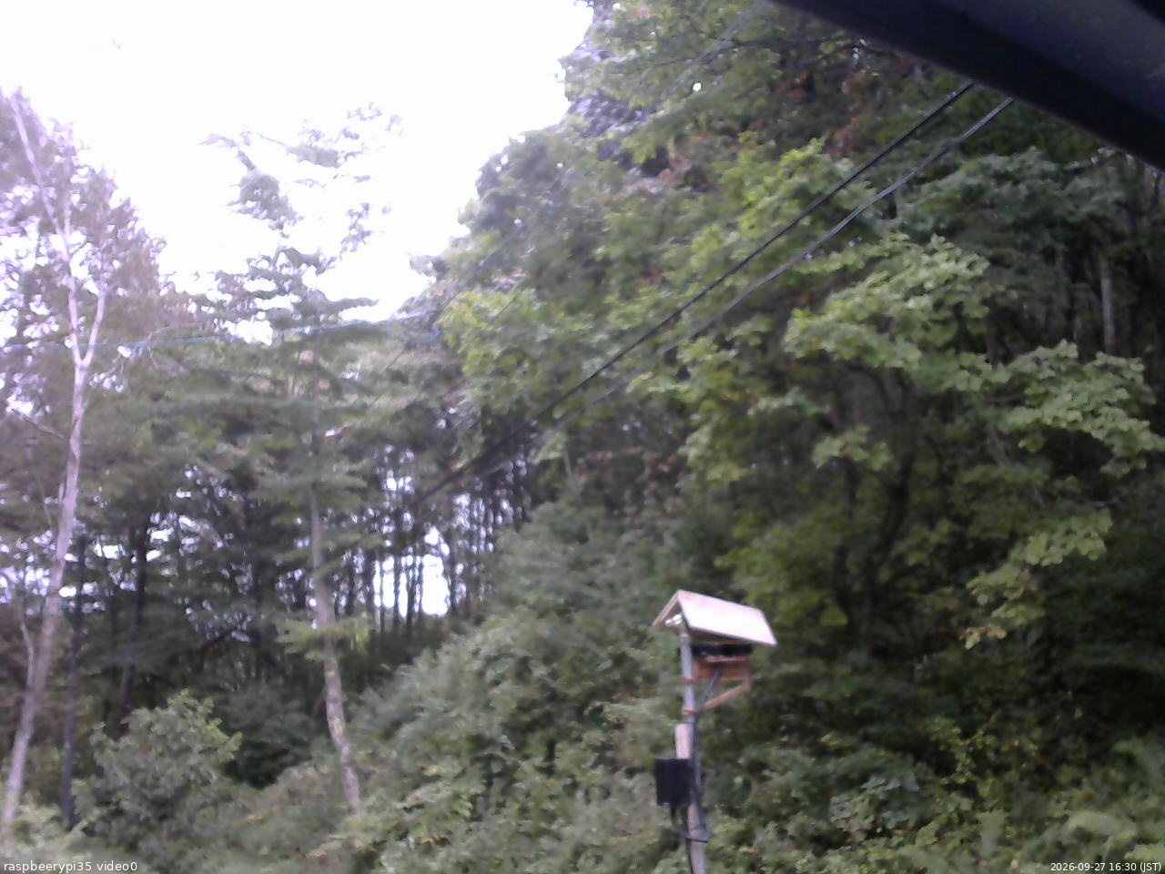 長野県菅平高原 ゆたか山荘 温度計 2026/09/27 16:30
